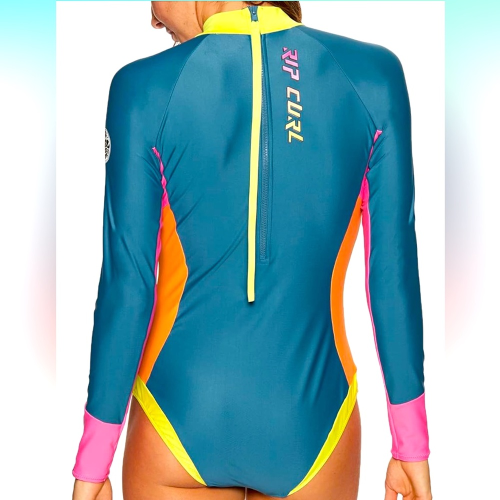 RIP Curl Surf Suit Size 6 UPF SPF 50 Long Sleeve Brand New With Tags